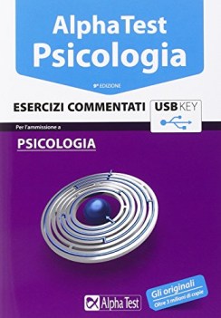 alpha test psicologia 7 esercizi +USB key