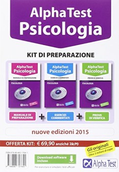 alpha test psicologia 7 KIT manuale+esercizi+prove di verifica