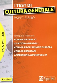 test di cultura generale eserciziario