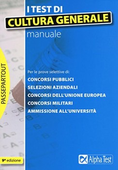 test di cultura generale manuale