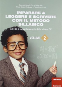 imparare a leggere e scrivere 2 con il metodo sillabico