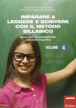 imparare a leggere e scrivere 4 con il metodo sillabico