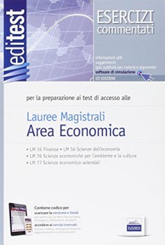 editest E16 lauree magistrali area economica esercizi