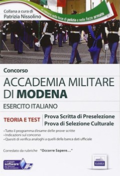 concorso accademia militare di modena