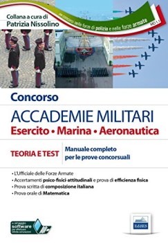 Concorso accademie esercito marina aeronautica manuale completo concorsuali