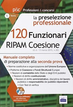 120 funzionari ripam coesione preselezione professionale