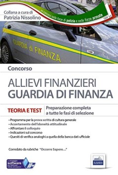 concorso alievi finanzieri guardia di finanza (teoria)