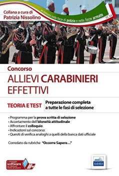 concorso alievi carabinieri effettivi