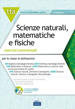 tfa scienze naturali matematiche e fisiche esercizi E10