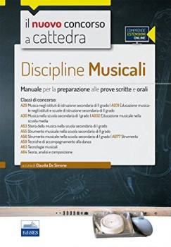 nuovo concorso a cattedra discipline musicali manuale