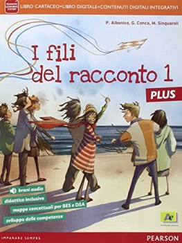 fili del racconto 1 plus libro+mito epica+quaderno