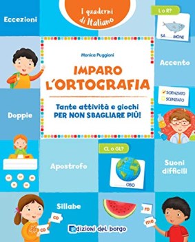 imparo l\'ortografia tante attivit e giochi per non sbagliare pi