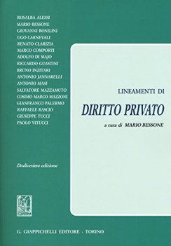 lineamenti di diritto privato (bessone cur.) 12 ediz.