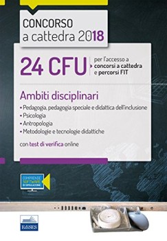 24 cfu per l\'accesso a concorsi a cattedra e percorsi ambiti disciplinari