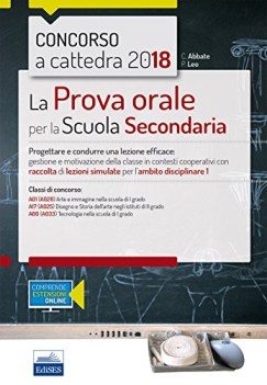 prova orale per la scuola secondaria a01 a17 a60 concorso a cattedra 2018