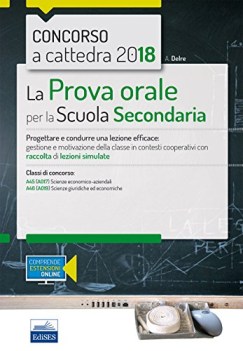 prova orale per la scuola secondaria a45 a46 concorso a cattedra 2018