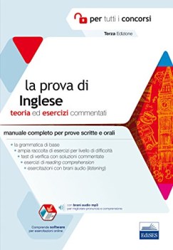 prova di inglese tesoria ed esercizi commentati per tutti i concorsi