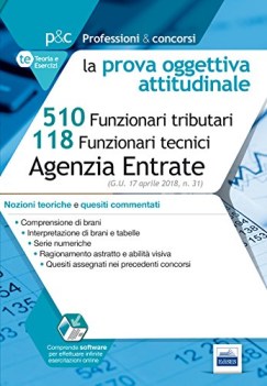 concorso agenzia delle entrate prova oggettiva attitudinale nozioni teoriche