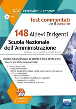 concorso 148 sna quesiti commentati ed esempi prova scritta