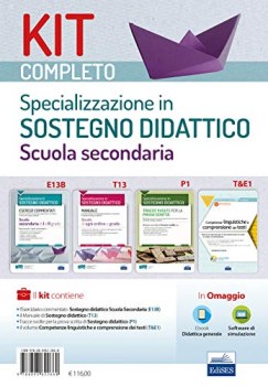 kit completo specializzazione in sostegno didattico scuola secondaria