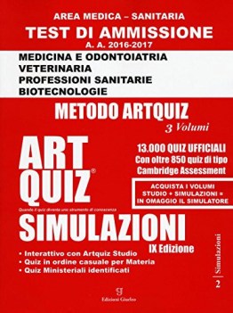 artquiz simulazioni MEDICINA VET. PROF SAN. FC