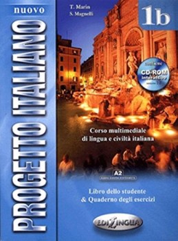 nuovo progetto italiano 1B libro+quad.esercizi+cdaudio+cdrom