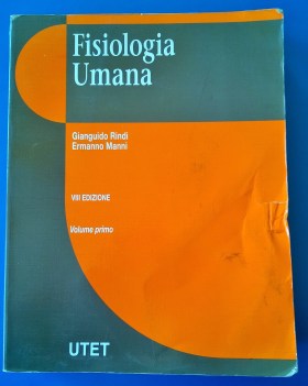 Fisiologia umana 1 VII ediz. 2001 9788802057545