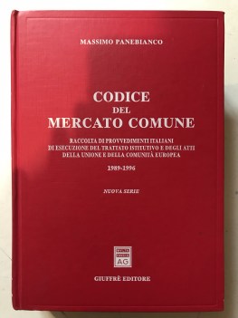 codice del mercato comune 1989-1996