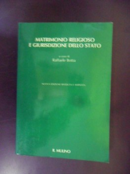 matrimonio religioso e giurisdizione dello stato