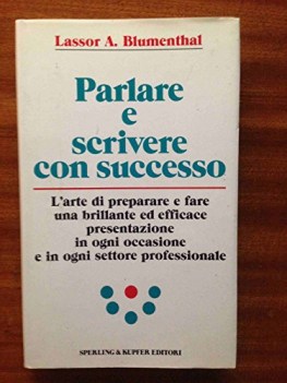 parlare e scrivere con successo