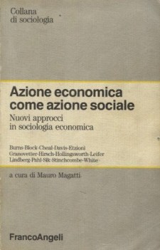 azione economica come azione sociale