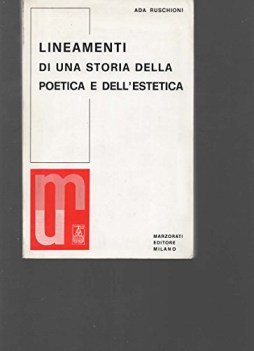 lineamenti di una storia della poetica e dellestetica