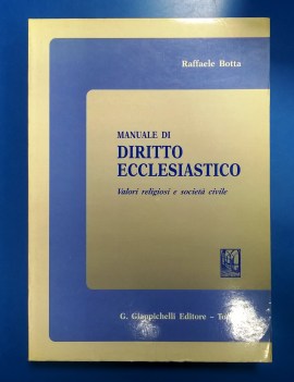 Manuale di diritto ecclesiastico Valori religiosi e societ civile