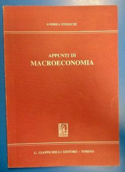 Appunti di macroeconomia