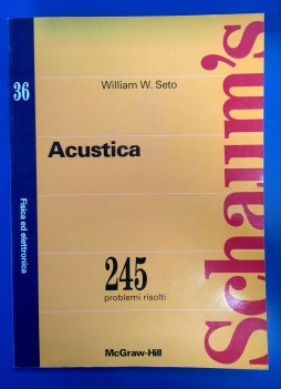 Acustica 245 esercizi risolti Schaum\'s 1994