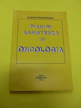 piani di assistenza in oncologia