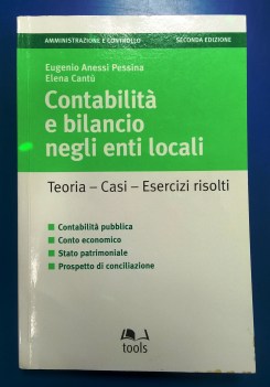 Contabilita e bilancio negli enti locali teoria casi esercizi risolti 2ed. 2007