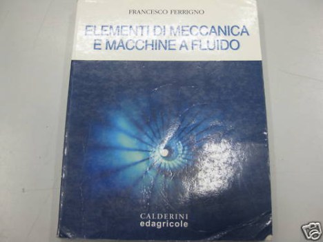 elementi di meccanica e macchine a fluido