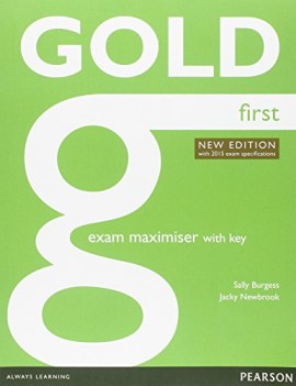 gold first exam maximiser with key +cd