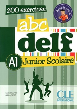 abc delf junior scolaire a1 +cd con espansione online