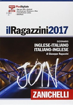 dizionario ingl.-ital.-ingl. GRANDE ragazzini 2017 +dvd-rom