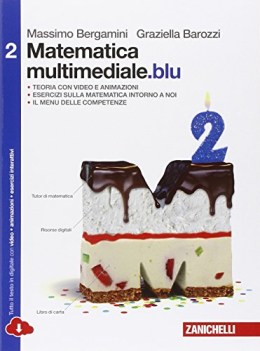 matematica multimediale blu 2  =9788808736345