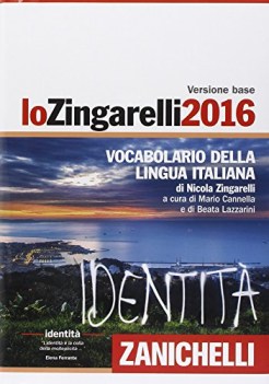 dizionario italiano zingarelli 2016 versione base