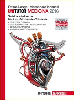 unitutor medicina 2016 test di ammissione per medicina odontoiatria e veterinari