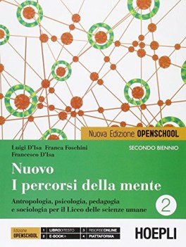 nuovo i percorsi della mente 2 openschool secondo biennio. nuova edizione