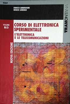 corso di elettronica sperimentale 3/B per le scuole superiori