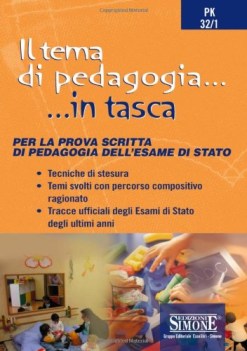 tema di pedagogia in tasca