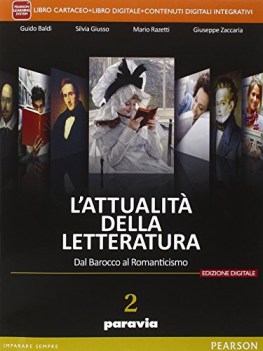 attualita della letteratura 2 = 9788839517784