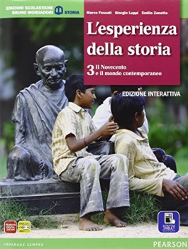 esperienza della storia 3 + ebook =9788842433217