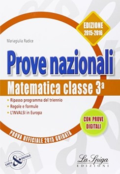 matematica prove nazionali invalsi per la 3